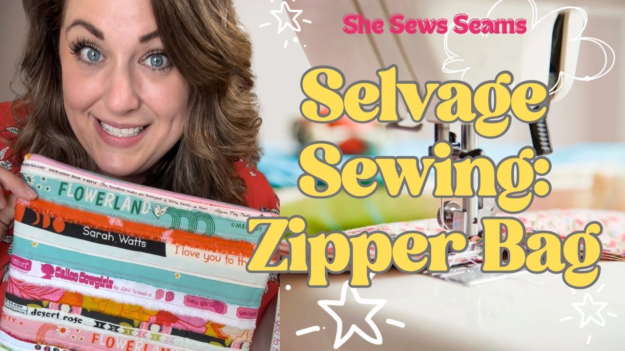We're Makin' A Selvage Zipper Bag Ya'll!