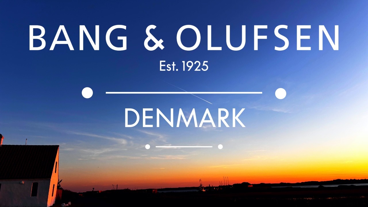 Come visit Bang & Olufsen in Denmark with me!