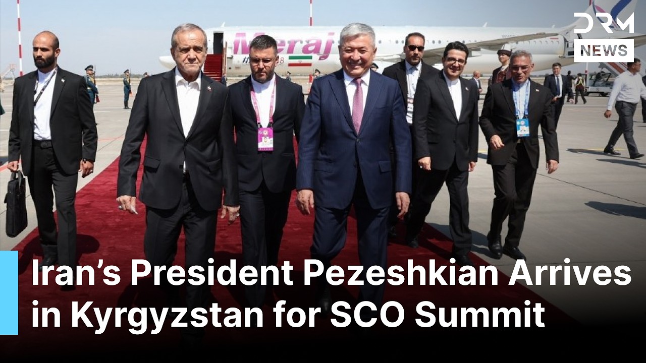 BREAKING: Iran&rsquo;s President Masoud Pezeshkian Arrives in Kyrgyzstan for SCO Summit | AC1B