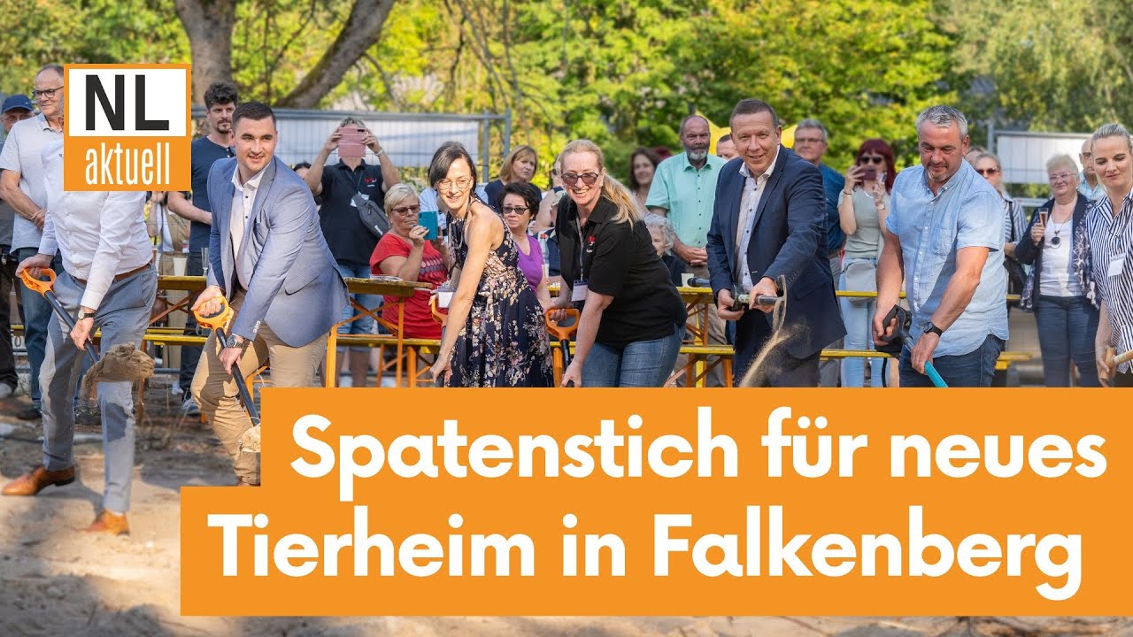 Falkenberg/Elster | Spatenstich für neues Tierheim gesetzt, So sehen die weiteren Pläne aus