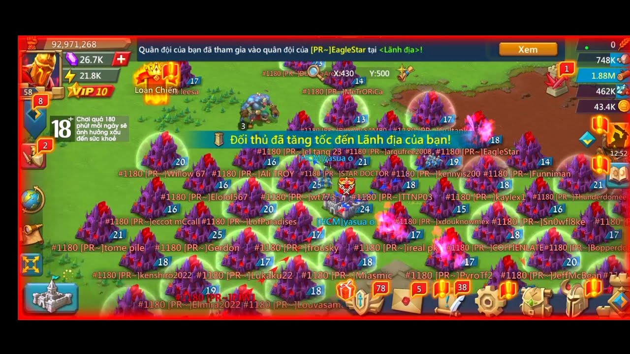 lords mobile kvk trap solo 92m #saiganming