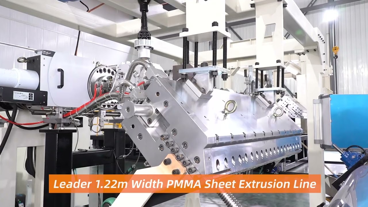 Anti-scratch PMMA acrylic laminate decorative sheet extrusion line