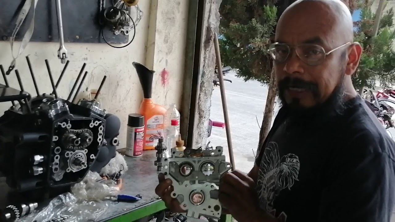 Armado de motor árboles de levas harley davidson
