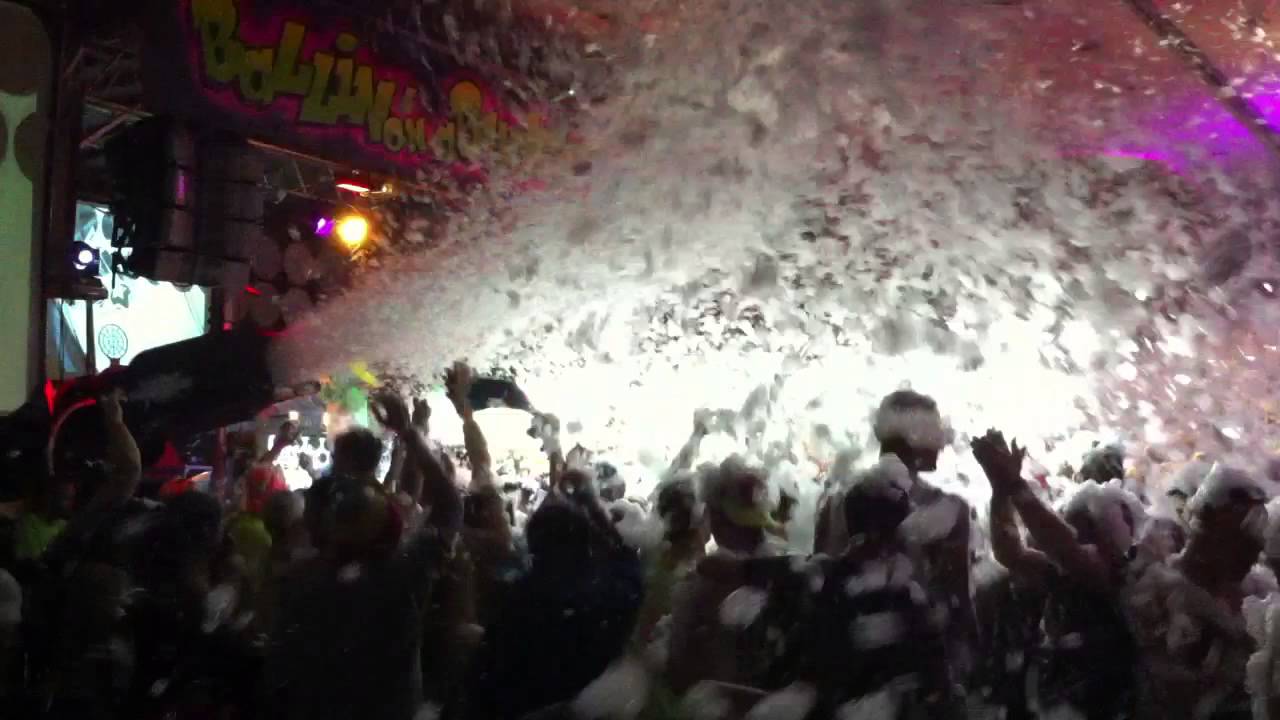 Spring break 2013 Foam party Panama city beach