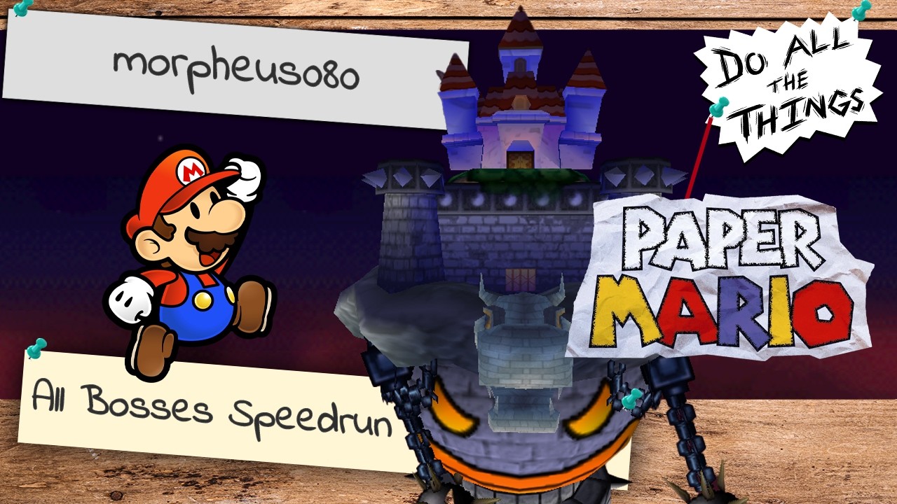 Paper Mario - Do All The Things - GDQ Hotfix Speedruns