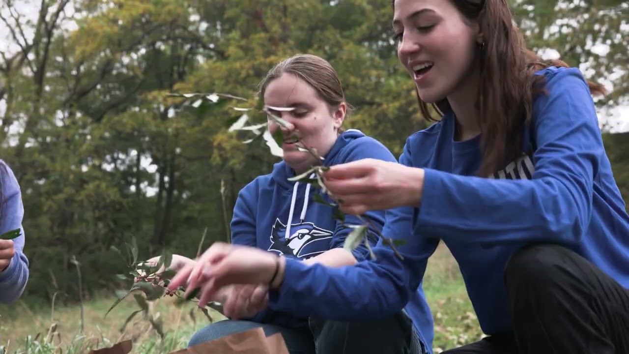 Creighton biology students research invasive plant species and aquatic ecosystems