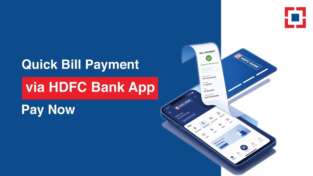 How to Pay a Bill Using the HDFC Bank App | Step-by-Step Guide