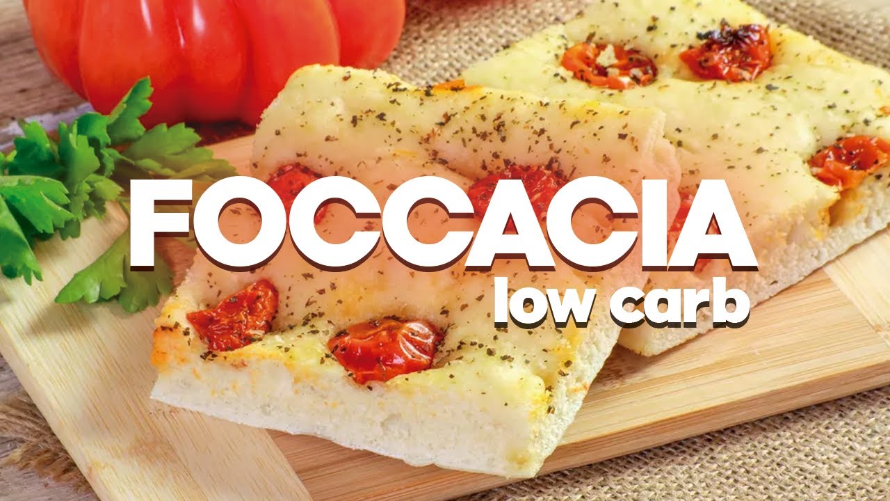 Receita de Focaccia Low Carb | 