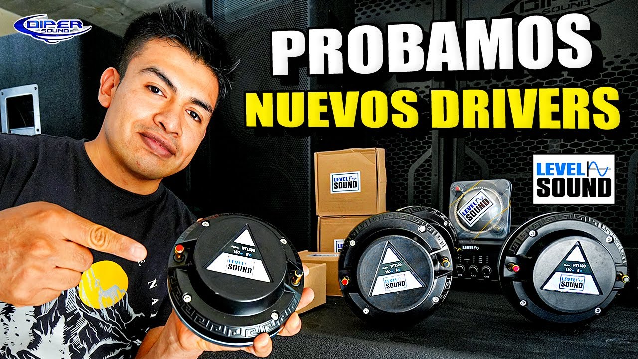 MEJORAMOS LA CALIDAD DE NUESTRO SONIDO CON ESTOS DRIVERS DE NEODIMIO MUY POTENTES!