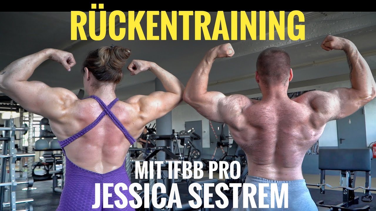 Rückentraining mit IFBB PRO Jessica Sestrem - 9,5 Wochen vor der Romania Pro