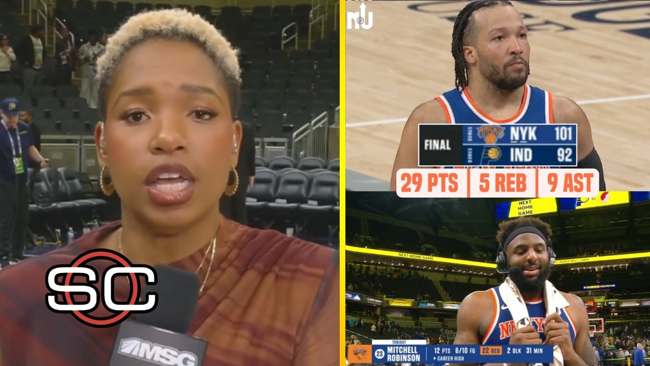 Jalen Brunson is HIM! - ESPN reacts to NY Knicks’ 101–92 win over Indiana Pacers; OG Anunoby 25 Pts