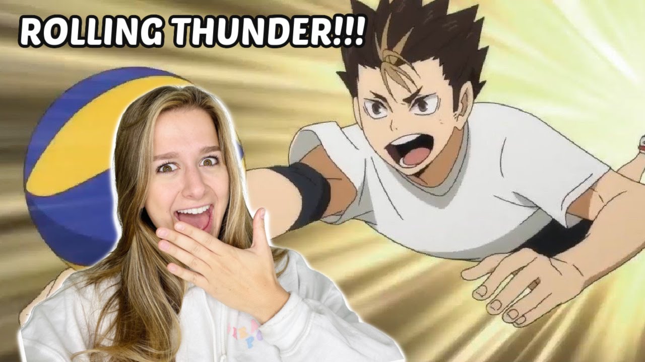 USC LIBERO REACTS TO HAIKYUU S1 E8 | Nishinoya's Rolling Thunder & Meeting Asahi!