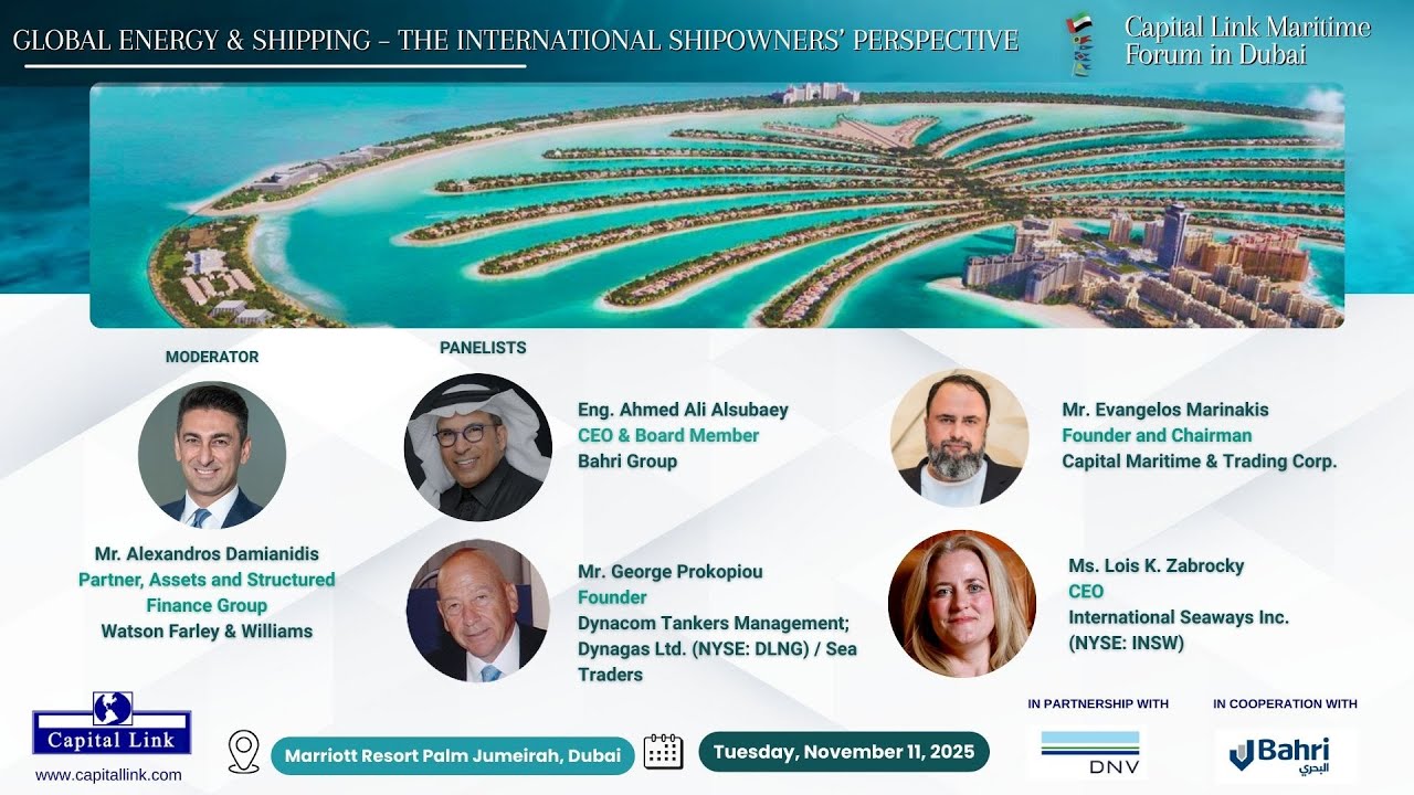 2025 Capital Link Maritime Forum in Dubai | Global Energy Shipping