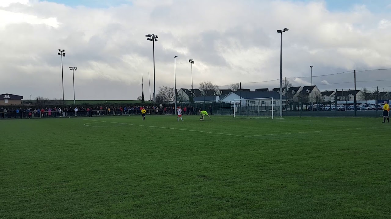 FAI Junior Cup Seventh Round Peake Villa v Westport United Penalty Shoot-Out