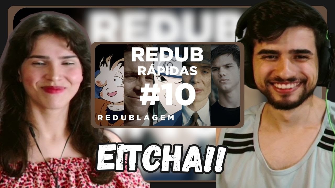 REACT Redub Rápidas #10 (Paródia Redublagem) - Pabollo