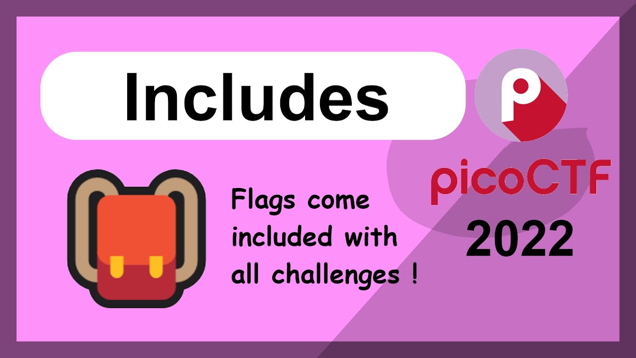 picoCTF 2022 - Web App - Includes