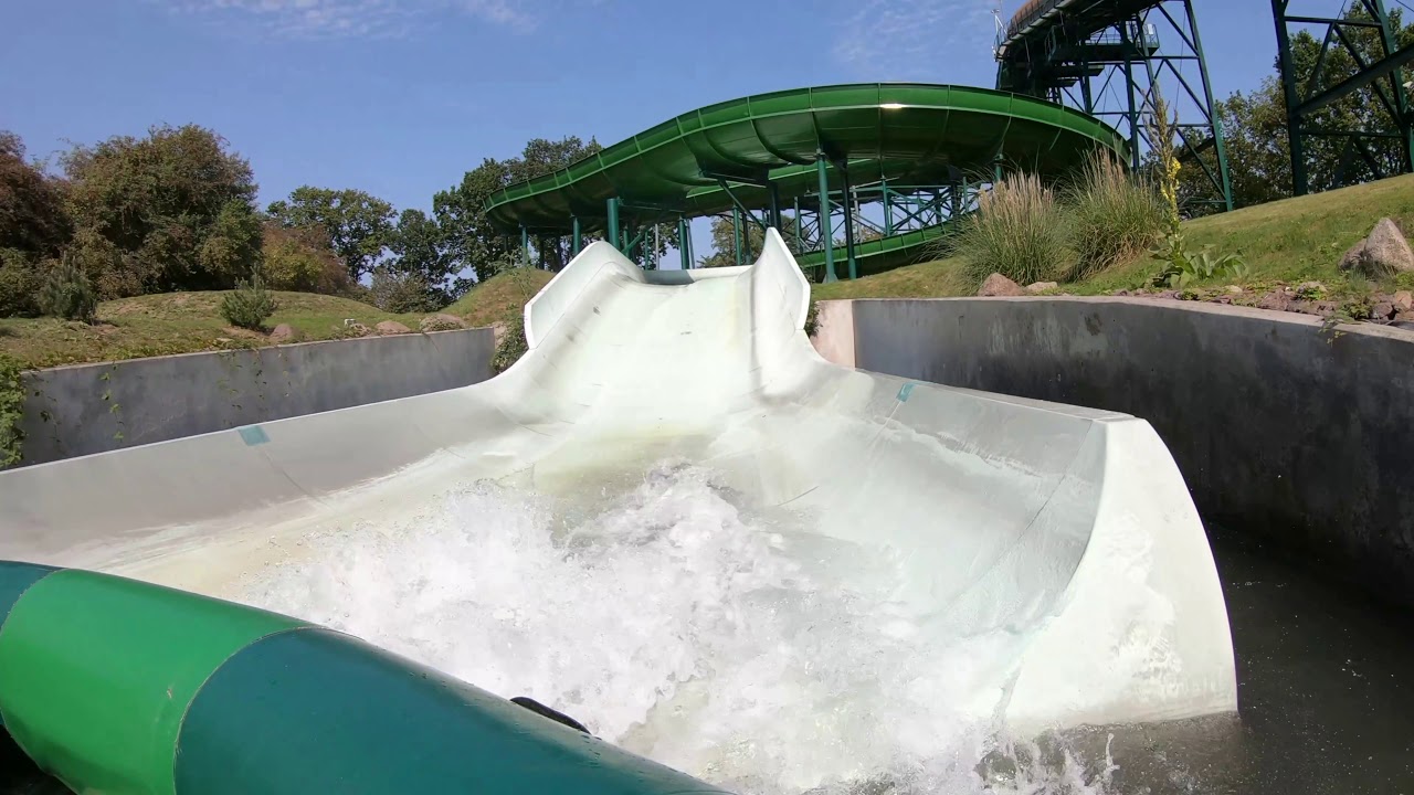 Hansa Park Attraktionen Fahrgeschäft Wildwasserbahn Störtebekers Kaperfahrt Onride Offride