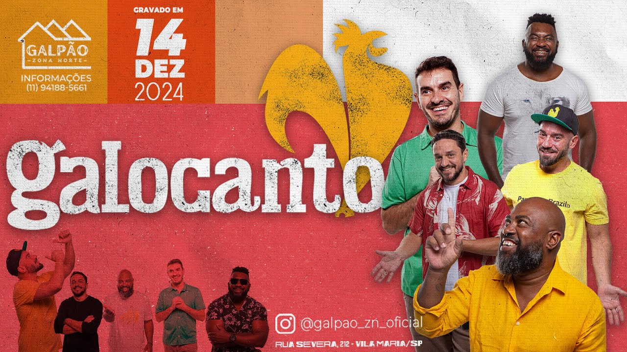 GALOCANTÔ no Galpão Zona Norte