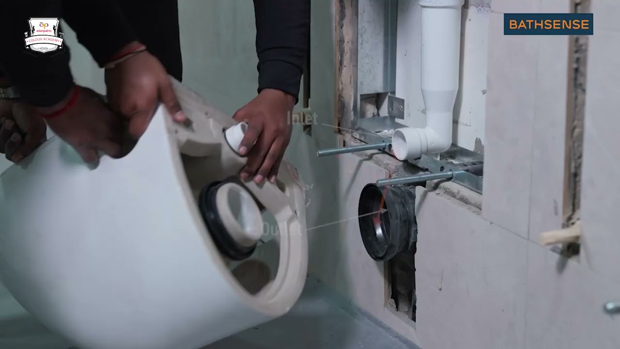 How to install a Wall Hung closet (Rack bolt mechanism) | English | Bathsense