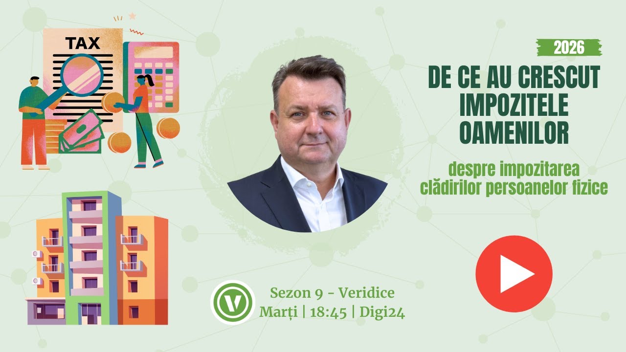 De ce au crescut impozitele oamenilor | Veridice Episodul 9.19 | 20.01.2026