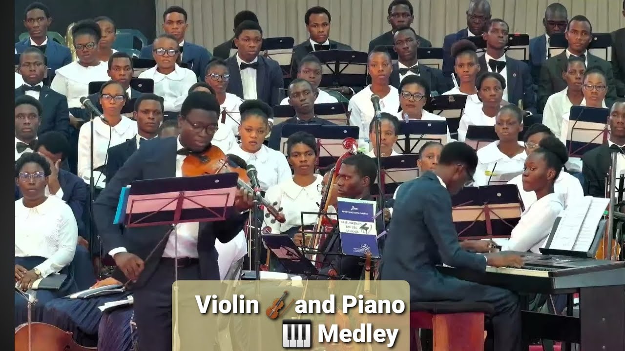 Violin & Piano Medley — I Believe + Give Me Oil in My Lamp | Inspirational Worship 
