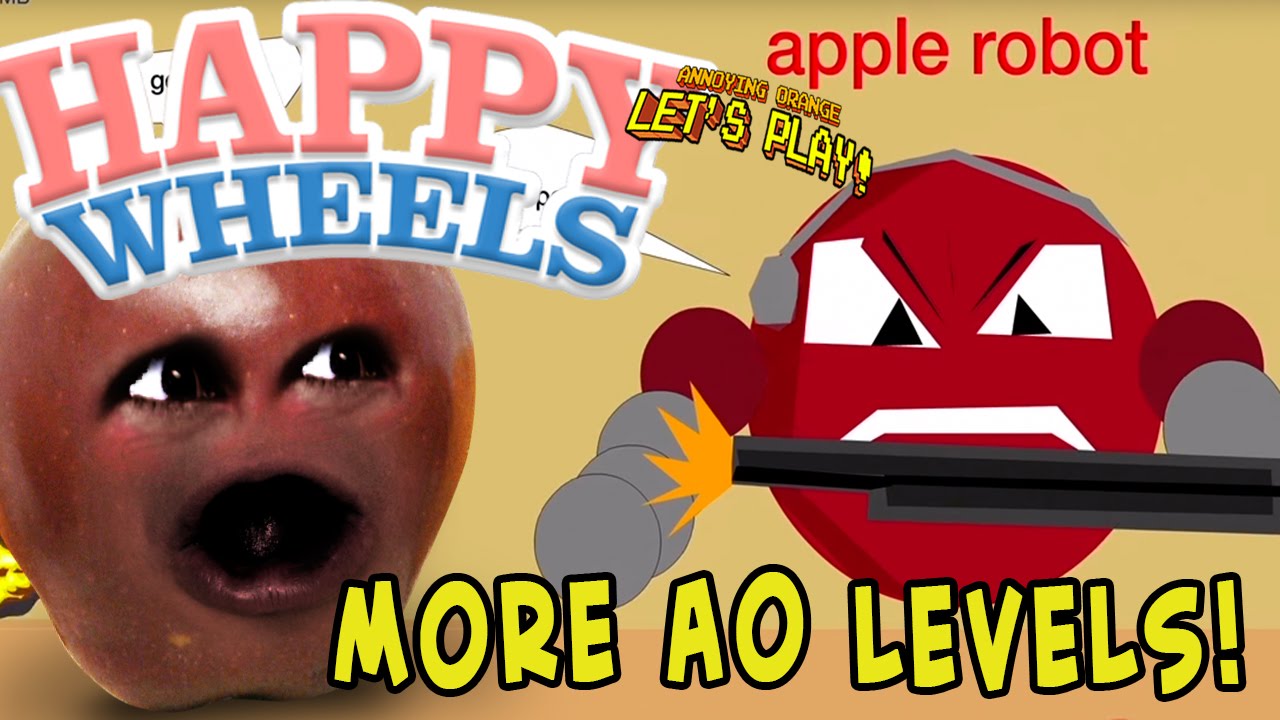 Midget Apple Plays - Happy Wheels: ЕЩЁ БОЛЬШЕ раздражающих оранжевых уровней!