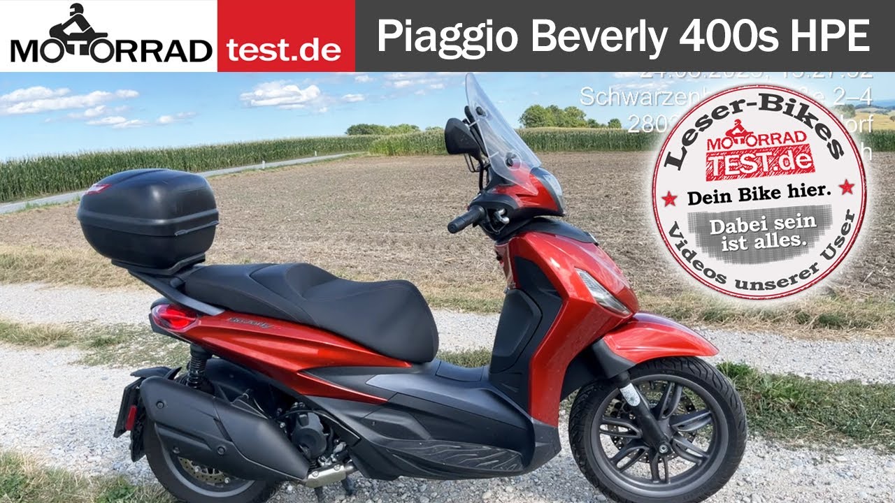 Piaggio Beverly 400 | LeserBike-Video von Rüdiger