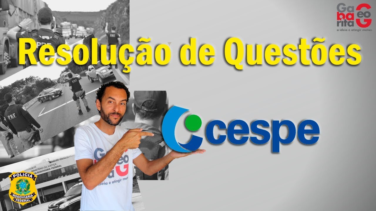 |QUESTÕES CESPE PRF 2021| AULA DE RESOLUÇÃO GEOPOLÍTICA BRASILEIRA