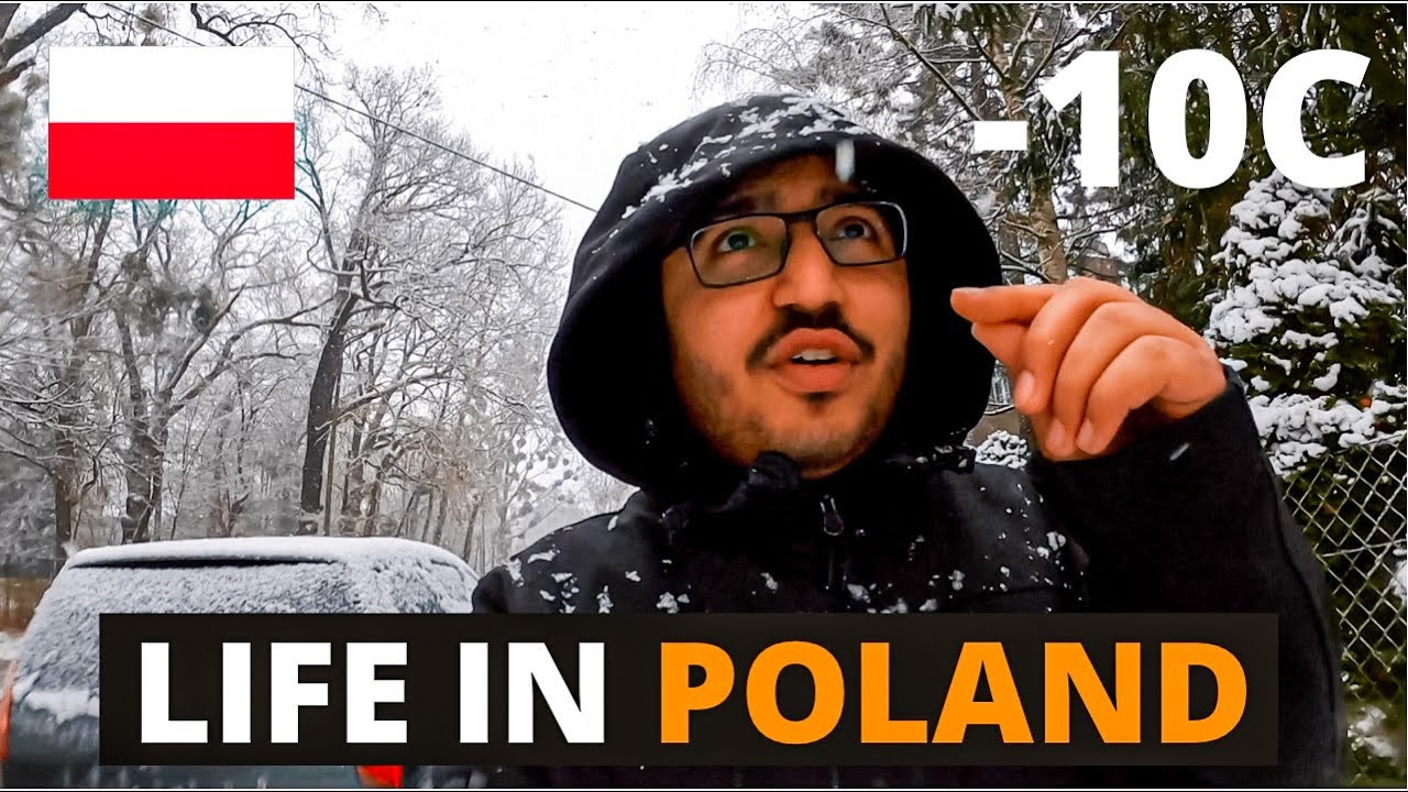 LIFE IN POLAND IN WINTERS| HOW COLD IS POLAND DURING WINTERS| INDIAN COMMUNITY IN WROCLAW POLAND