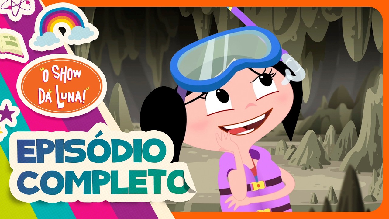 O QUE SÃO ESTALACTITES? 🌈 Episódio Completo l O Show da Luna!