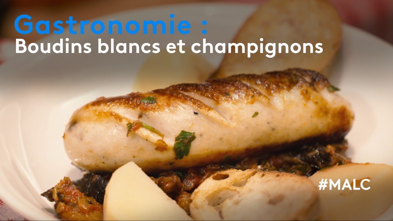 Gastronomie : boudins blancs aux champignons