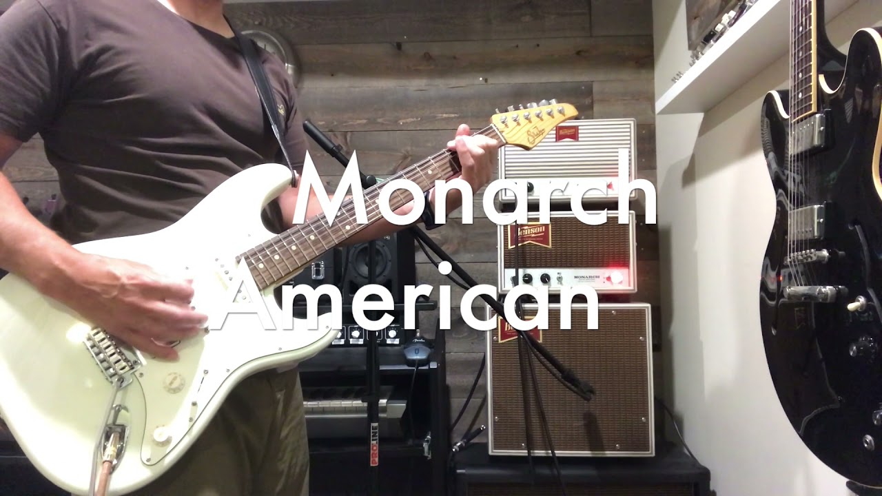 Benson Amps Monarch vs Earhart Clean Tone Comparison