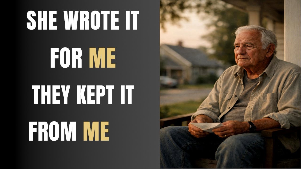 Three Years After My Wife Died, A Lawyer Called Me About a Letter She Never Sent
