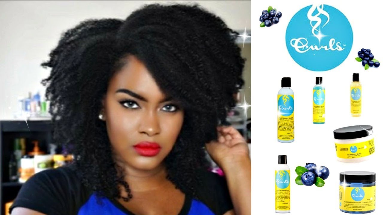 Wash Day Routine with Curls Blueberry Bliss | Type 4 Hair