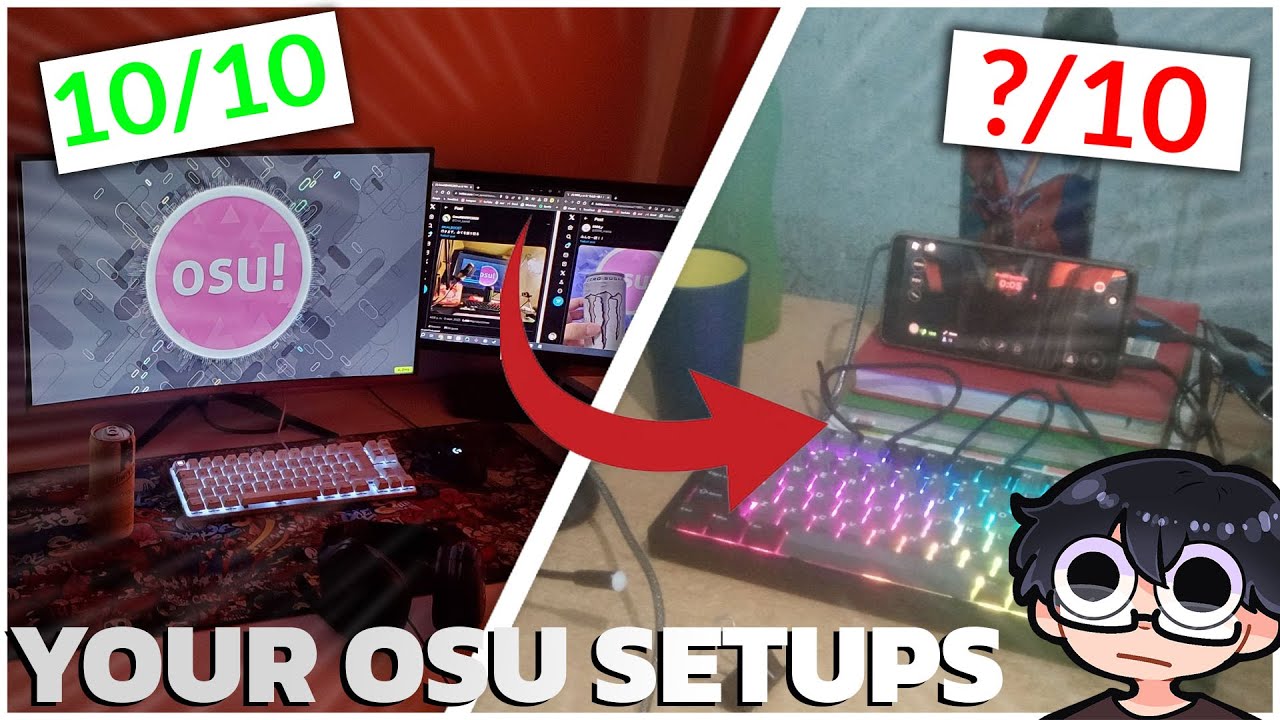 REVIEWING YOUR OSU!MANIA SETUPS with TOP PLAYERS