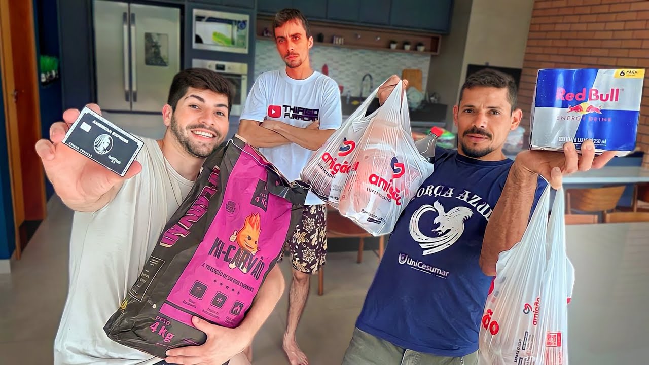 PEGAMOS O CARTÃO DO THIAGO FURACAO ESCONDIDO E FIZEMOS UMA FESTA!