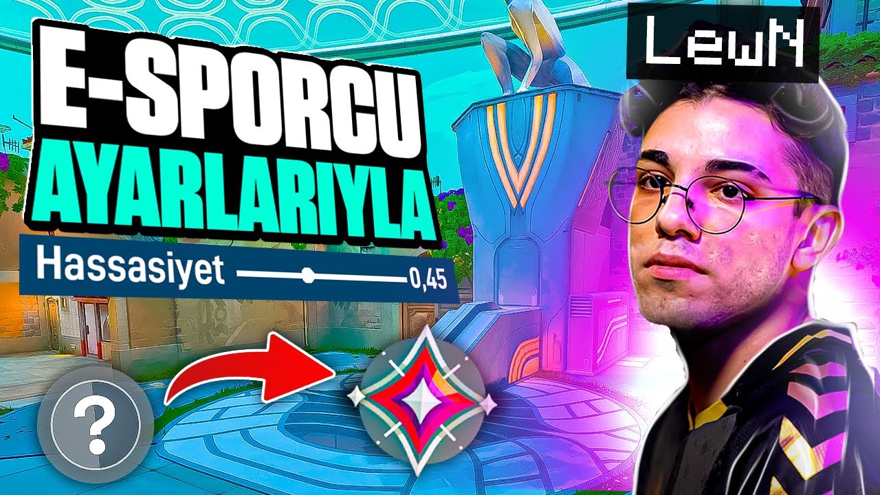 Grinding from ZERO to IMMORTAL in Valorant with PRO ESPORT SETTINGS! (LewN)