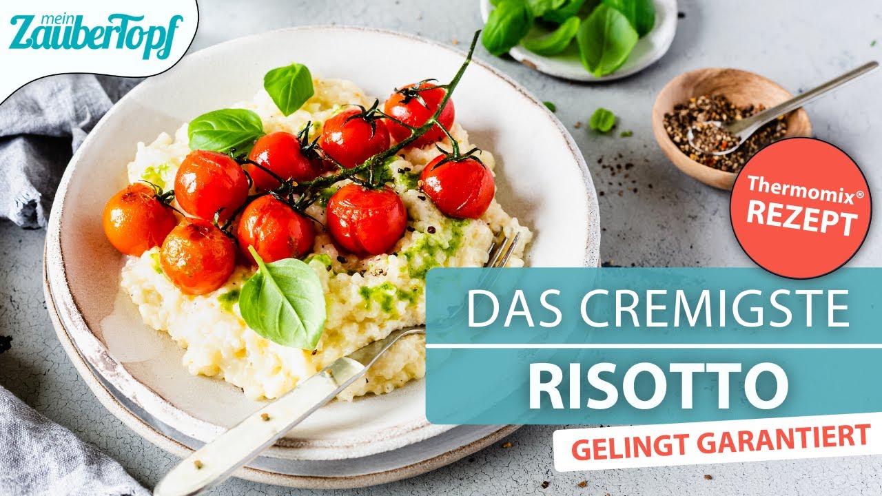 😍😍 KEINE ANGST vor Risotto! Mit diesem Thermomix® Risotto Rezept geht garantiert nichts schief