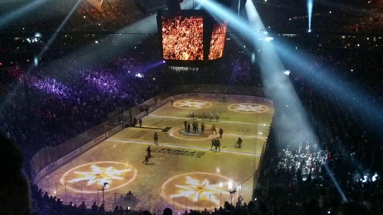 2018 Stanley Cup Finals Washington Capitals at Golden Knights Game 1 Opening Ceremony