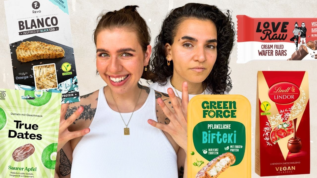 Vegane Neuheiten Sommer 2025 -  was sich lohnt und was nicht? TASTE TEST mit meiner Partnerin🌱