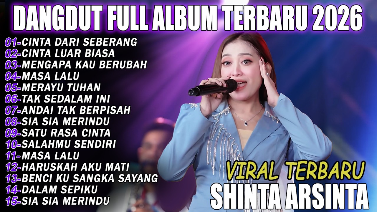 Arshinta - CINTA DARI SEBERANG, CINTA LUAR BIASA, DALAM SEPIKU - Dangdut Koplo Melayu 2025-2026