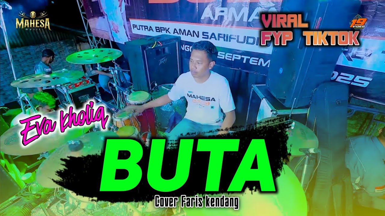 COVER FARIS KENDANG NGAMUK LAGU // BUTA EVA KHOLIK 