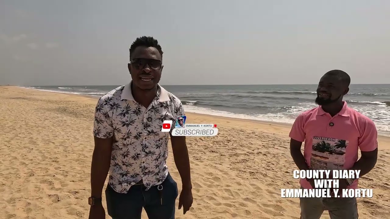 THE BEAUTIFUL BEACH IN DUAZON MARGIBI COUNTY LIBERIA WEST AFRICA 