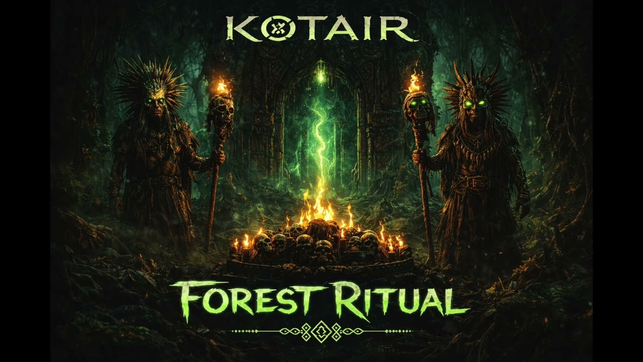 KØTAIR – Forest Ritual | Dark Hypnotic Tribal Psytrance 150 BPM (Underground Night Vibes) 😈🌲🔥
