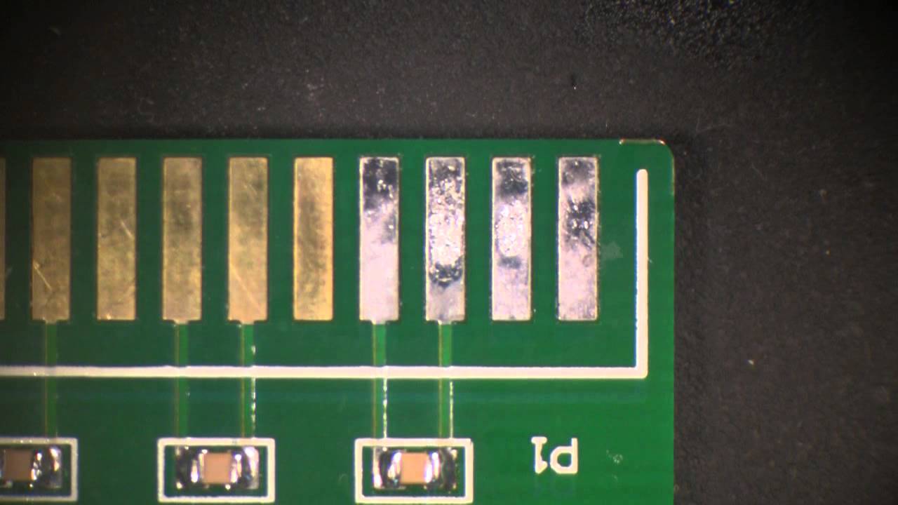 How To Re-plate and Repair PCB Gold Fingers