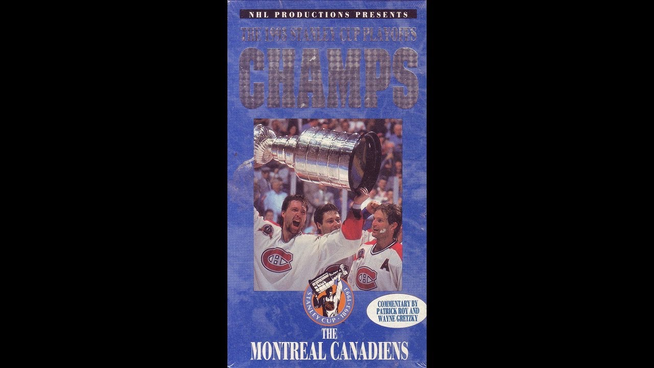The 1993 Stanley Cup Playoffs Champs The Montreal Canadiens