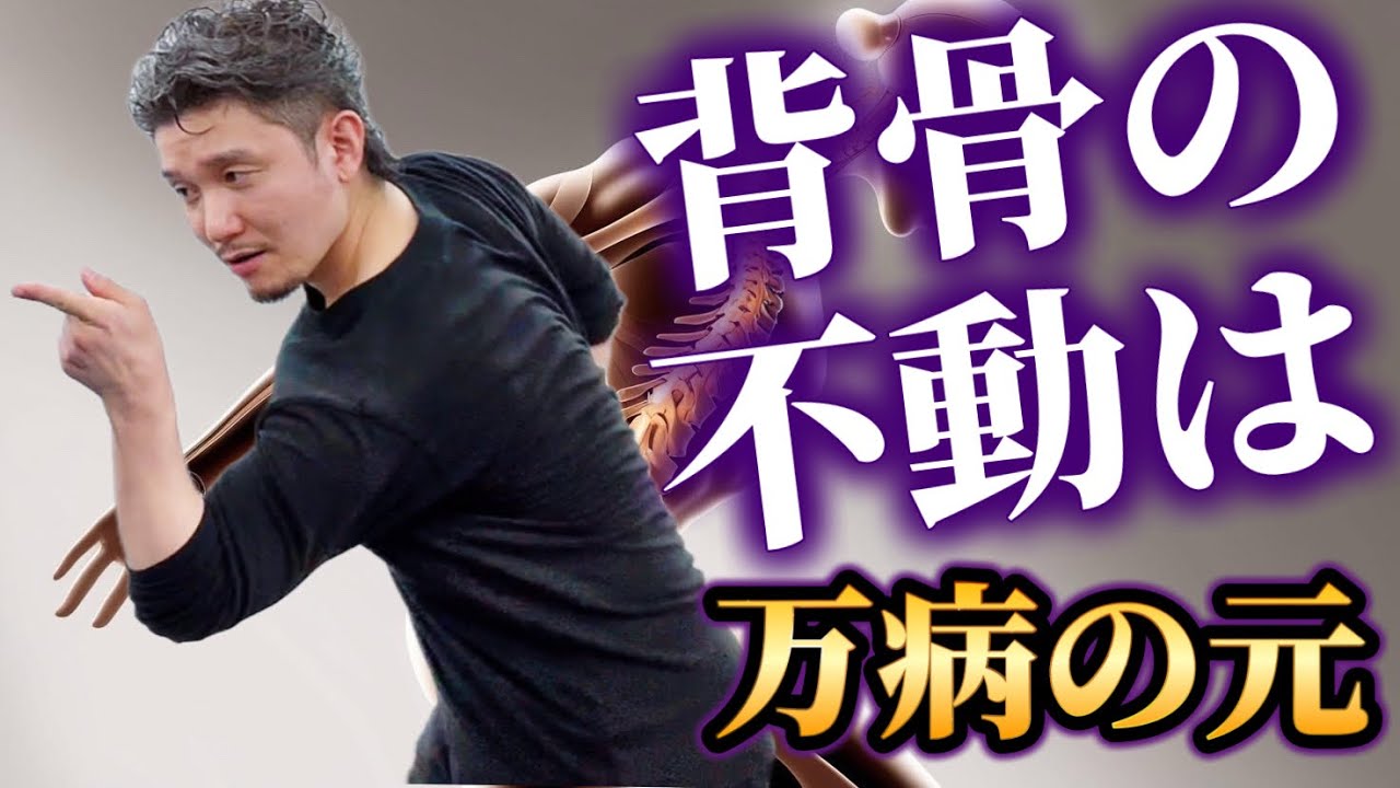 背骨の不動は万病の元｜内臓不調が吹き飛ぶ【身体開発・フィジカリストOuJi】