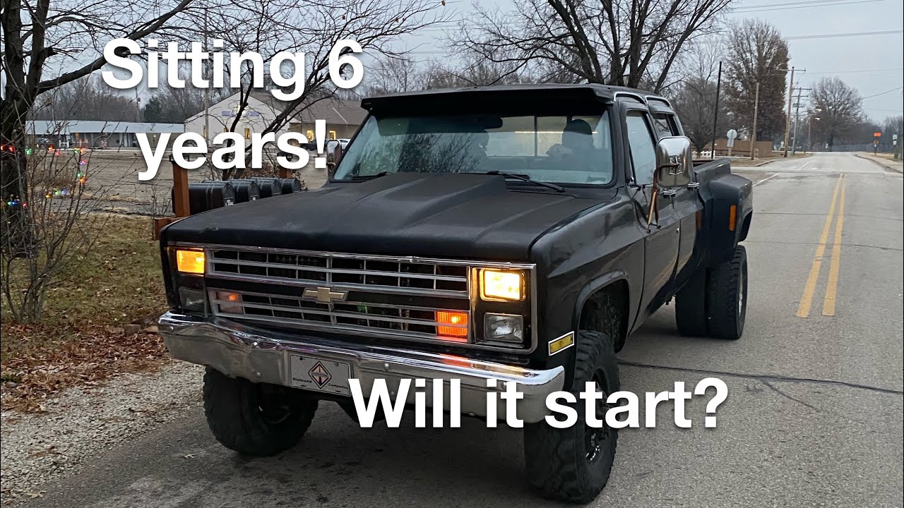 Chevrolet Silverado 1987 года. Заведётся ли и поедет ли после 6 лет простоя?