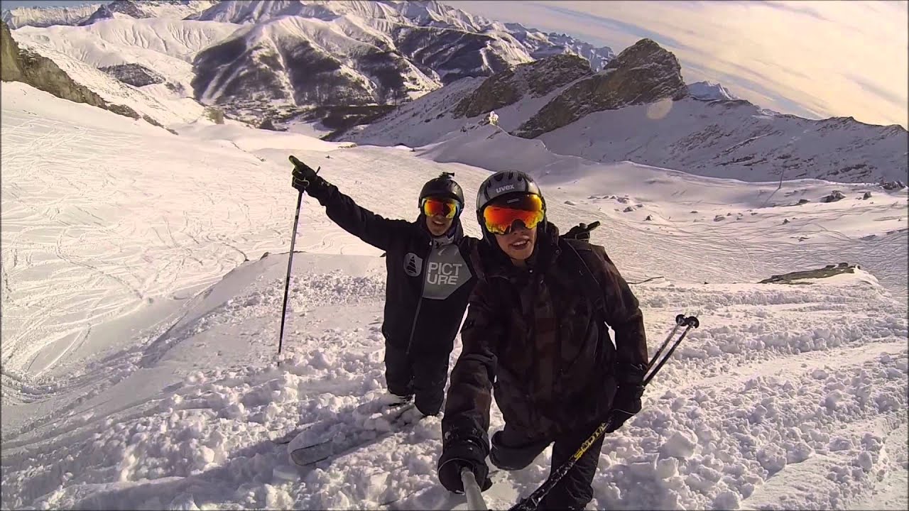 LA FOUX D'ALLOS, FRANCE - GOPRO SKI EDIT