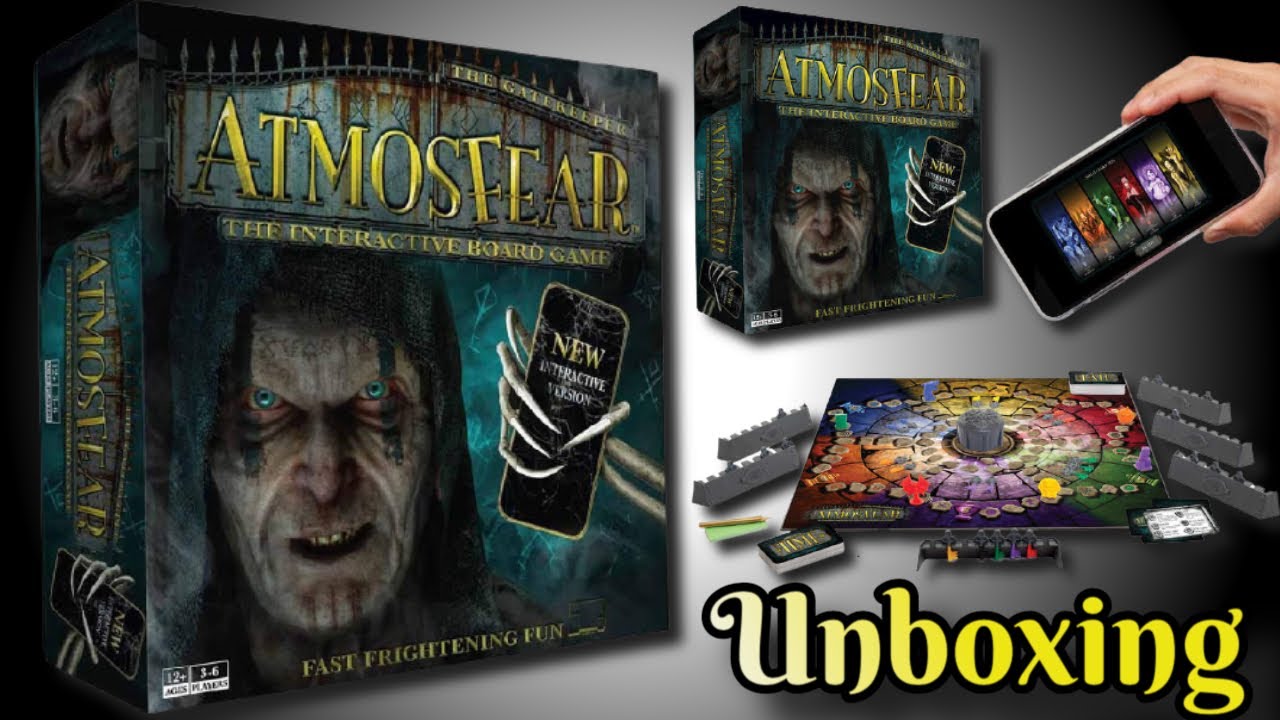 Atmosfear - The Interactive Board Game (2019 edition with app) - Unboxing